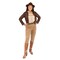 Women’s Indiana Jones Halloween Costume with Jacket Pants Belt and Fedora Hat